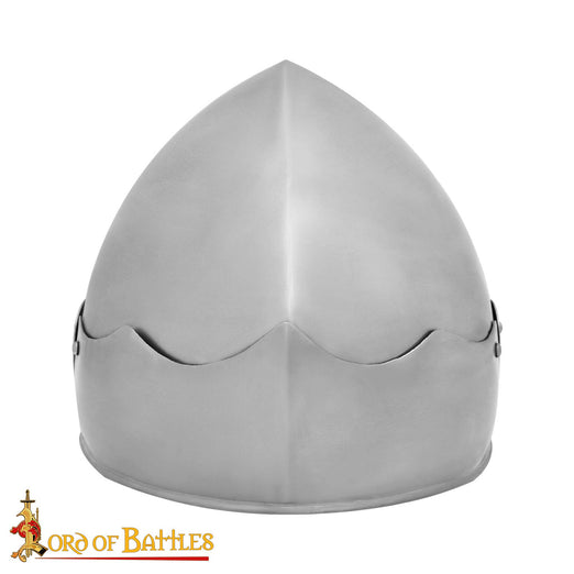 15th Century Burgundian Sallet Helmet with Liner
