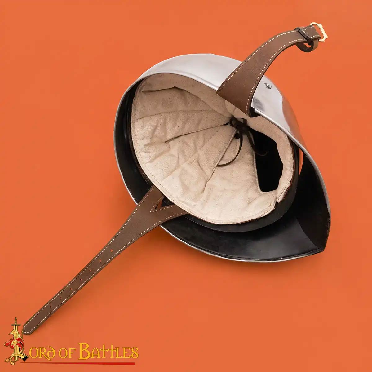 15th Century Burgundian Sallet Helmet with Liner