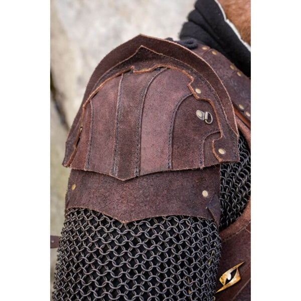 Armure d'épaule en daim Woodsman