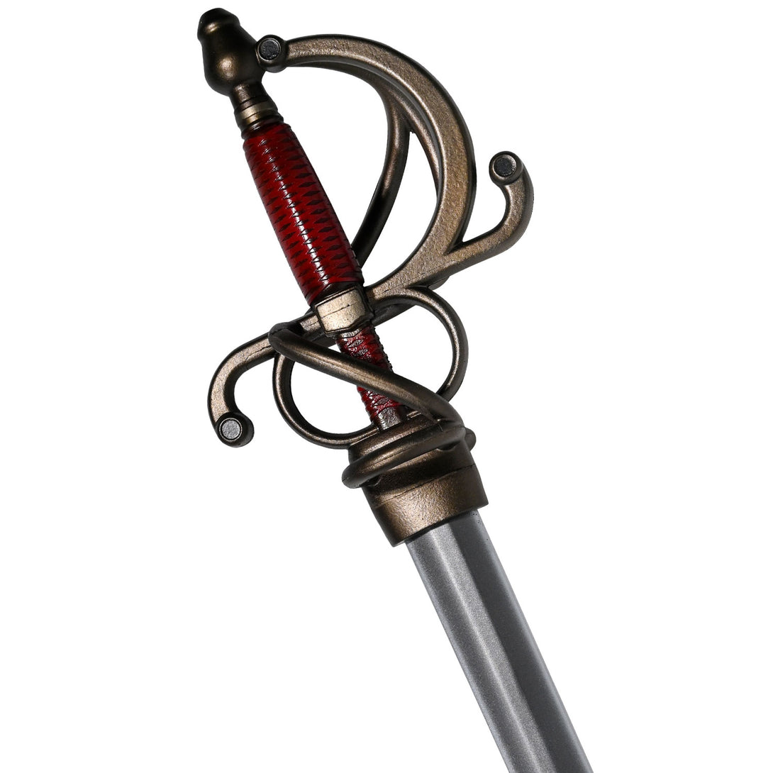 Focus on the hilt redesigned for Agrippa III sword 